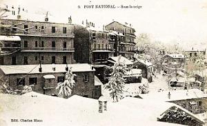 Fort-National - Sous la neige